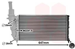 VAN WEZEL Radiatore, Raffreddamento motore 17002140