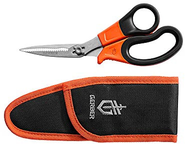 Gerber G2747, Coltello a Lama Fissa Unisex – Adulto, Arancione, Taglia Unica
