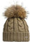 Stöhr Knitwear Damen Winter Mütze Eda, Beige