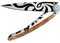 deejo Tattoo 37g Tribal Taschenmesser