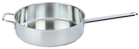 DEMEYERE Apollo Low Straight Sauté Pan – Poêle (24 cm) Argent