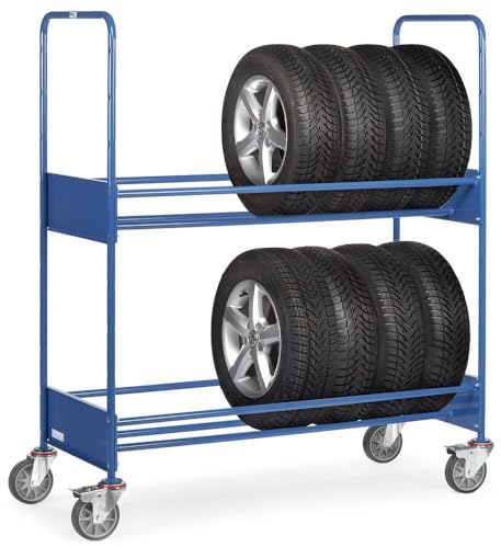 For Demand mtet586 Wagen Transport für Reifen ohne Ladeschale, 250 kg, 1540 mm Länge x 670 mm breite x 1725 mm Höhe