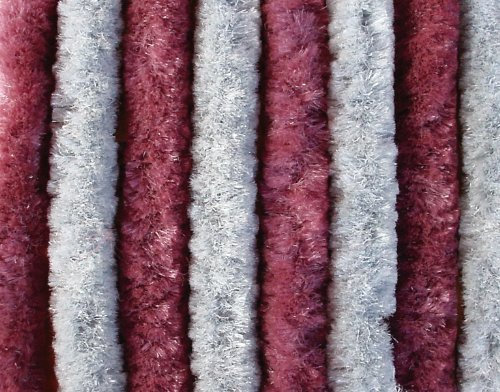 Flauschvorhang FLAUSCHVORHANG 200X90 BORDEAUX/GRAU-679232
