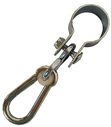 Loggyland Schaukelhaken für Rundholz oder Rohre: Ø 50 mm, Stahl, 100% Stahl, Schaukelhaken, Gartenschaukelhaken