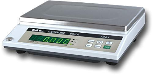 G&G TC Serie. TC 20kg/0.1g, 34x22 cm Wägefläche, 230V Stromversorgung, Tischwaage, Präzisionswaage, Digitalwaage, Industriewaage