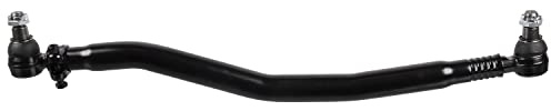 febi bilstein 32990 Drag Link with castle nuts and cotter pins, from steering gear to 1st front axle, pack of one