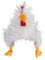 NET TOYS Huhn Mütze Hühnermütze Chicken Cap tierische Kopfbedeckung witziger Tierhut Karnevalhut Faschingshut