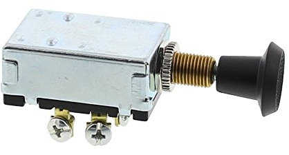 Zugschalter 3-Stufen 12V für Licht, etc. Lochgröße 10 mm