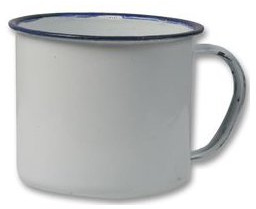 Highlander camping 560 ml Large Enamel Mug