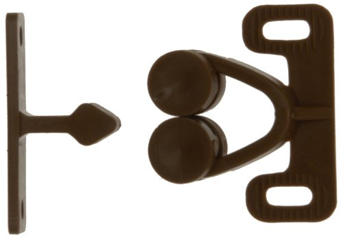W4 Double Roller Catch - Brown, 2 Pack