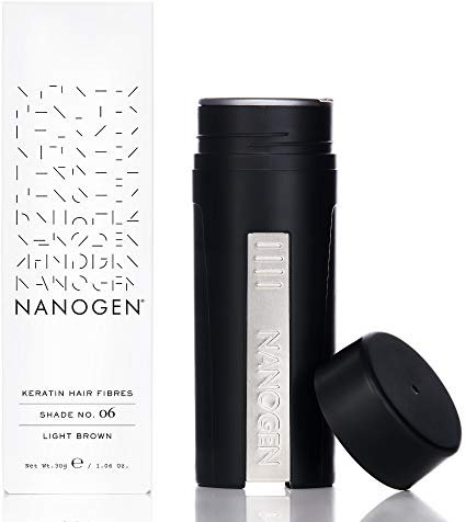 Nanogen Hair Thickening Fibres Light Brown 30g