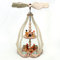 Wichtelstube-Kollektion XXL Weihnachtspyramide Winterkinder Pyramide Weihnachten aus Holz für Teelichter 24 x 24 x 45 cm Teelichtpyraminde aus feinsten Buchenholz