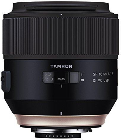 Tamron Obiettivo per Canon, 85mm F/1.8 VC, Nero