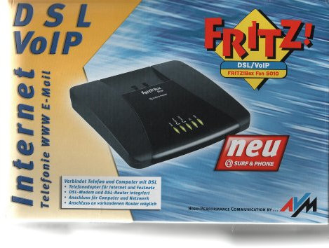 Fritz Box fon 5010 DSL/Voip