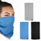 Oxford NW114 Comfy Coordinating Plains Head and Neck Wear Bike Scarf - Blue/Black/Grey