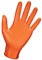 SAS Astro-Grip Orange Gloves XL Nitrile Powder Free