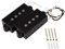 Generic Lot de 4 micros silencieux pour Precision P Bass 1 paire