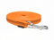 Mystique® Gummierte Schleppleine 12mm ohne Handschlaufe Standard Karabiner neon orange 5m