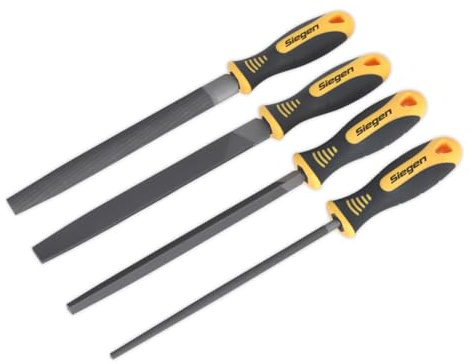 Siegen S0629 File Set 4pc 200mm
