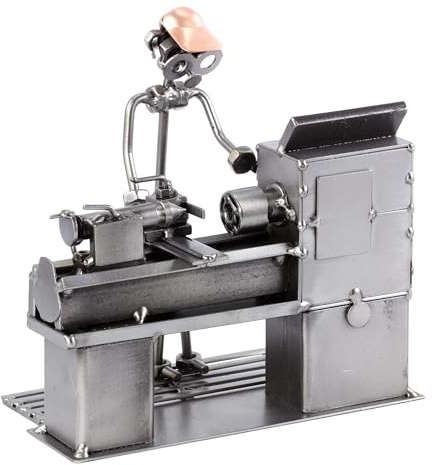 Steelman24 Schraubenmännchen Dreher | Made in Germany,Handarbeit,Geschenkidee,Stahlfigur,Metallfigur,Metallmännchen