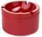 Mepal Aschenbecher mit Deckel - Luna Rot, 10 x 6 x 10 cm