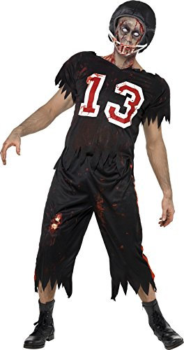 Generique - Zombie-Kostüm Americain Football für Erwachsene - L