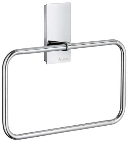 Smedbo Pool Handtuch Ring, Silber