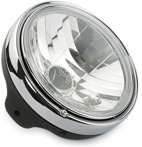 Motorize - Motorrad Scheinwerfer 20cm - M8 Befestigung seitlich