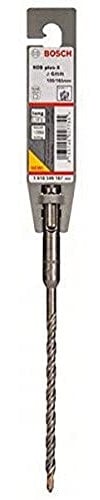 Bosch 1 618 596 167 - Brocas para martillos perforadores SDS-plus-5, 6 x 100 x 165 mm, pack de 1