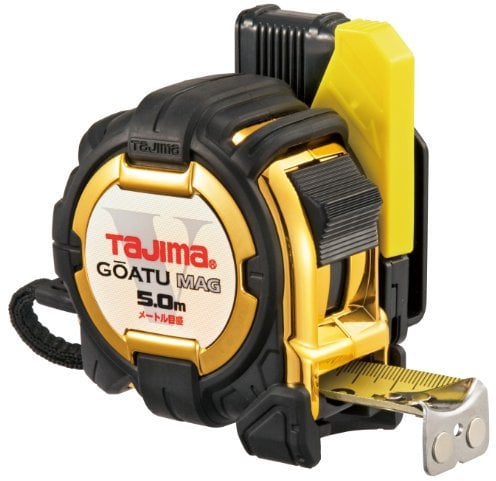 Tajima TsuyoshiAtsushi Sefukonbe G3 gold lock mug claw 25 5.0m (meter scale) GASFG3GLM25-50BL