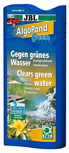 JBL Algo Pond Green 26065 Wasseraufbereiter gegen Schwebealgen im Gartenteich, 500 ml