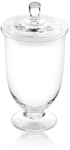 IVV Glasware Toscana Glas mit Deckel, 38,1 cm, transparent
