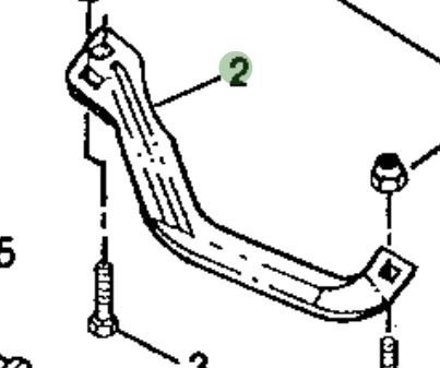 John Deere Original Equipment Guard #M112423