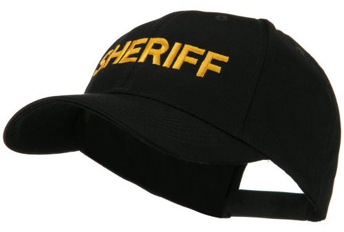 e4Hats.com Militärmütze, bestickt, Sheriff OSFM