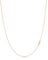 KEZEF Rose Gold over Sterling Silver 1.3 mm Cable Chain for Women or Men - 925 Silver Italian Necklace Chain - Hypoallergenic and Tarnish Resistant - 24 Inches | 60 cm