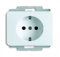 Busch-Jaeger 20 EUCKS-24G SCHUKO® Steckdoseneinsatz Safety+ Studioweiß Alpha 2CKA002013A5018