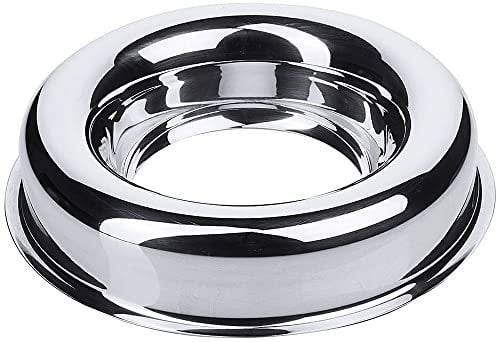 Contacto Reisrand Savarinform Edelstahl 18/10 Ø20 cm Gastro-Qualität spülmaschinengeeignet, ideal zum Anrichten von Reis, Desserts & Beilagen