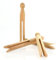 HANGERWORLD 24 Traditional Wooden Dolly Clothes Garment Pins Pegs Washing Lines