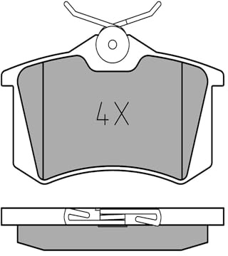 Meyle 025 209 6115 Brake Pad Set, Disc Brake