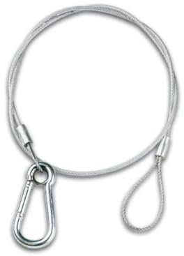 HQ-Power PVC-UMMANTELTES FANGSEIL - MAX. LAST : 20KG