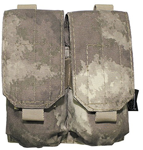 MFH Magazintasche Molle Doppelt Modular-System UBW Army Tasche Munitionstasche 16x16cm viele Farben