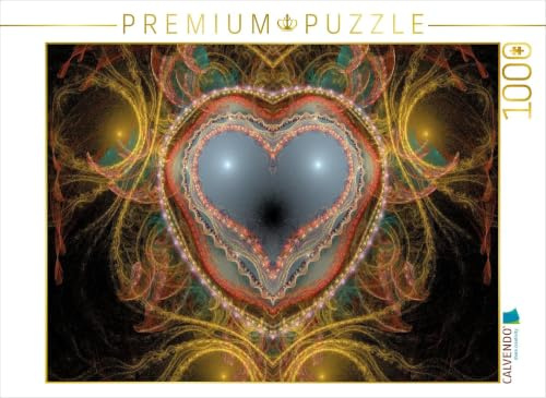 Puzzle · EIN Motiv aus dem Kalender Ich Liebe Dich 2017 - Deutsch | Das Herz mit Perlen · 1000 Teile · Lege-Größe 64 × 48 cm · CALVENDO Puzzle