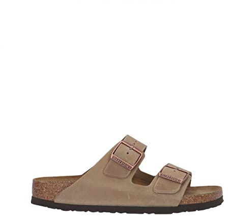 Birkenstock Classic ARIZONA Unisex-Erwachsene Pantoletten, Tobacco Oiled Leather, 37 EU
