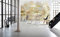 Komar Vlies Fototapete SHALIMAR | 368 x 248 cm | Tapete, Wandgestaltung, Wandtapete, Blumen, Hochzeit, Blumenmotiv, weiße Rosen, Elfenbein, Romantik | XXL4-007