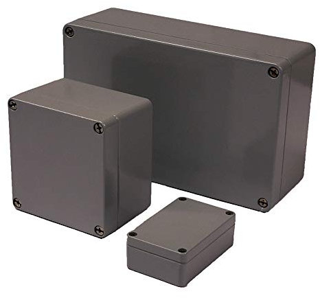 Rose System Gehäuse Aluminium 00011212080 120x122x80 Leergehäuse 4250157900159