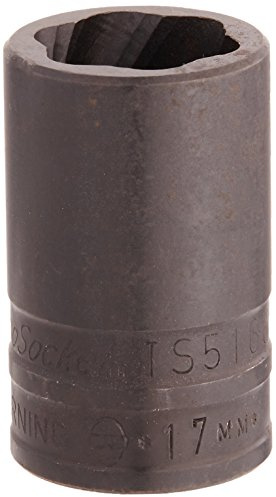 Williams TS51669 1/2 Drive Turbo Socket, 17mm