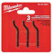 Milwaukee 48224257 Reaming Pen Blades (Pack 3), Red