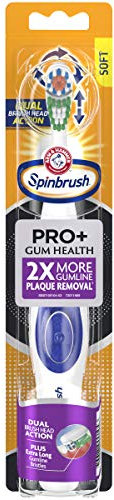 Spinbrush PRO+ Gum Health Powered Toothbrush, 1 Count