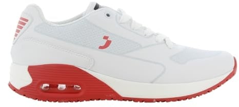 oxypas elas3901fux ELA SRC Arbeiten Sneaker,White with Fuchsia,39 EU