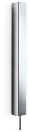 Lineabeta 51505.29 Drehsäule Serie Pika, Edelstahl/glänzend